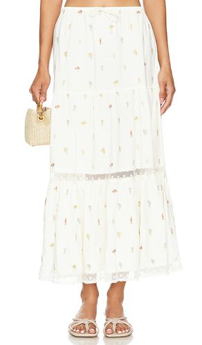 Midi Pull On Skirt in Ivory. - size L (also in S, XXS) - WeWoreWhat - Modalova