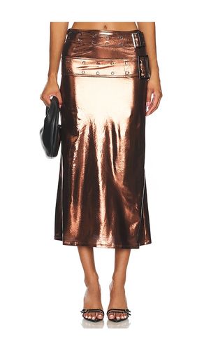 Double Belt Midi Skirt in . - size 0 (also in 12, 2, 6, 8) - WeWoreWhat - Modalova