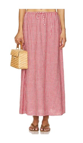 Tie Waist Skirt in Red. - size L (also in M, S, XS) - WeWoreWhat - Modalova