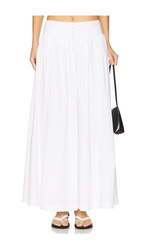 Drop Waist Maxi Skirt in White. - size L (also in M, S, XS, XXS) - WeWoreWhat - Modalova