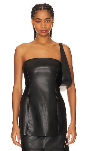 Faux Leather Strapless Top in . Size 2, 4 - WeWoreWhat - Modalova