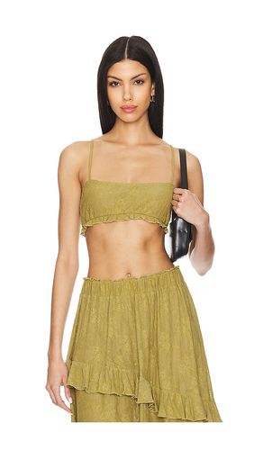 Lace bralette en color verde talla M en - Green. Talla M (también en S) - WeWoreWhat - Modalova