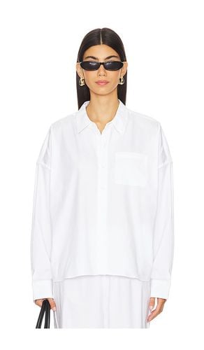 Cropped Button Front Shirt in White. - size M (also in S) - WeWoreWhat - Modalova