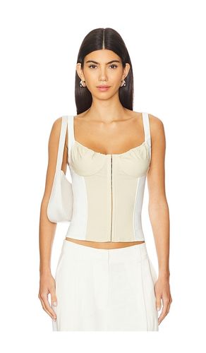 Ruched Cup Scoop Corset in Beige. - size 0 (also in 12) - WeWoreWhat - Modalova