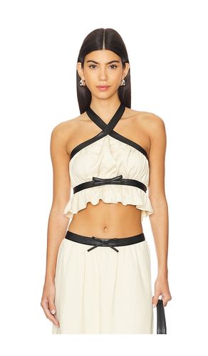 Criss Cross Halter Top in Neutral. - size M (also in S) - WeWoreWhat - Modalova