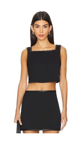 Cropped square neck top en color talla L en - Black. Talla L (también en M, S, XL, XS) - WeWoreWhat - Modalova