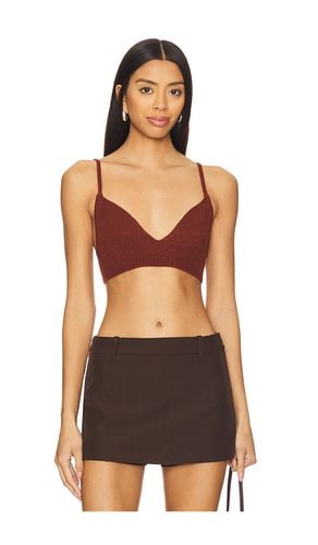 Sweater Bra Top in Brown. - size L (also in M, S, XL, XS) - WeWoreWhat - Modalova