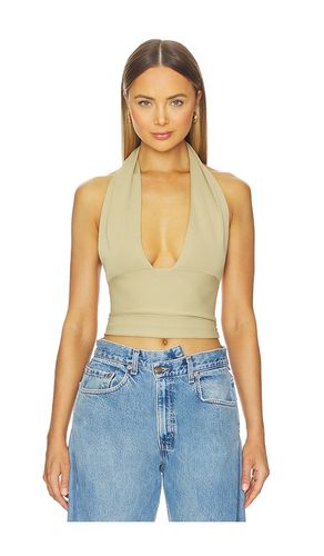Knit Halter Top in Green. - size L (also in M) - WeWoreWhat - Modalova