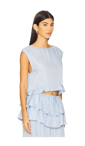 Boat Neck Ruffle Top in . Size S. Also in L - WeWoreWhat - Modalova