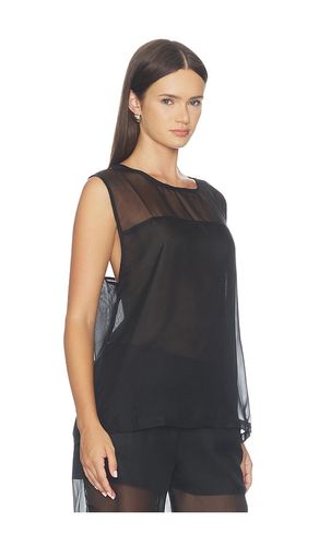 Sheer Boxy Tank Top in . Size L. Also in M, S, XS - WeWoreWhat - Modalova