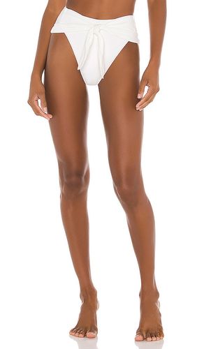 Riviera Bikini Bottom in White in White. - size L (also in M, S, XS) - WeWoreWhat - Modalova