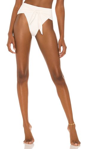 Riviera Bikini Bottom in Cream. - size L (also in M, S, XL, XS) - WeWoreWhat - Modalova