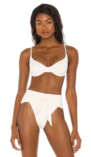 Vintage Bra Bikini Top in Ivory. - size L (also in S) - WeWoreWhat - Modalova