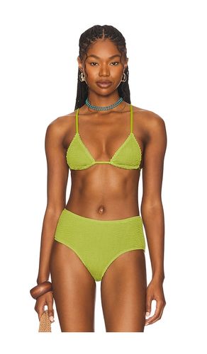 Cooper Bikini Top in Green. - size L (also in M, S, XS) - WeWoreWhat - Modalova