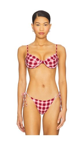 Underwire Bikini Top in Red. - size L (also in M, S, XS) - WeWoreWhat - Modalova