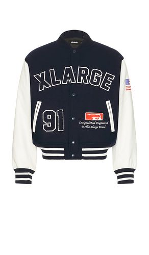 OG Logo Varsity Jacket in ,White. - size L (also in M, S, XL/1X) - XLARGE - Modalova