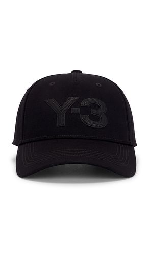 Y-3 Logo Cap in Black - Y-3 - Modalova