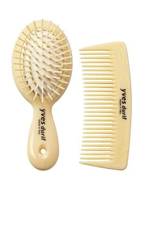 Herramientas para el cabello mini set en color bronce talla all - Yves Durif - Modalova