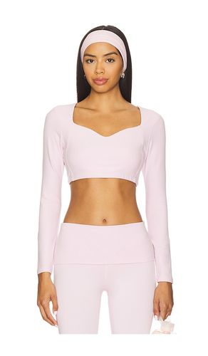 Gabriette Longsleeve Sports Bra in Pink. - size L (also in M, S, XL, XS) - YEAR OF OURS - Modalova