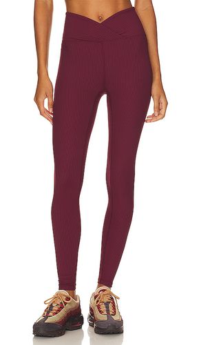 Ribbed veronica legging en color burgendy talla L en - Burgendy. Talla L (también en M, S, XS) - YEAR OF OURS - Modalova