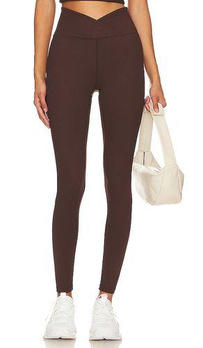 Ribbed Veronica Legging in Brown. - size M (also in S) - YEAR OF OURS - Modalova