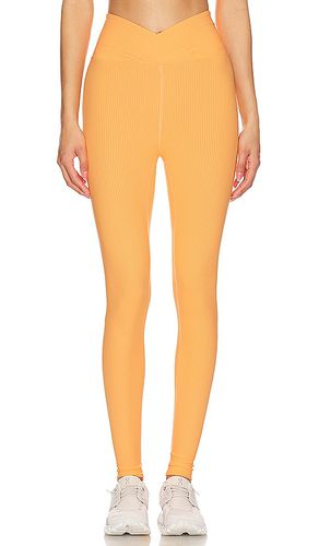 Ribbed Veronica Legging in Orange. - size L (also in M, S, XL) - YEAR OF OURS - Modalova