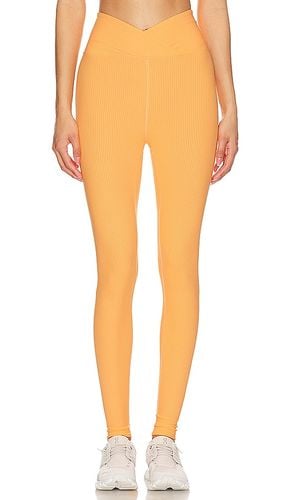 Ribbed Veronica Legging in Orange. - size L (also in XL) - YEAR OF OURS - Modalova