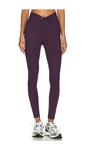 Ribbed Football Legging in Purple. - size L (also in M, S, XL, XS) - YEAR OF OURS - Modalova