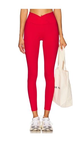 Ribbed Veronica Legging in Red. - size M (also in XS) - YEAR OF OURS - Modalova