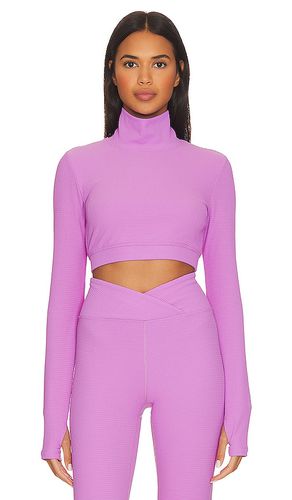 The Drift Thermal Turtleneck Top in Purple. - size M (also in S, XS) - YEAR OF OURS - Modalova