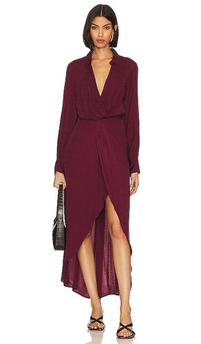 Siren Shirt Dress in Burgundy. - size S (also in XS) - Young, Fabulous & Broke - Modalova