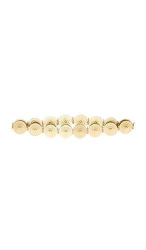 Marbella Belt in Metallic Gold - YLLW THE LABEL - Modalova