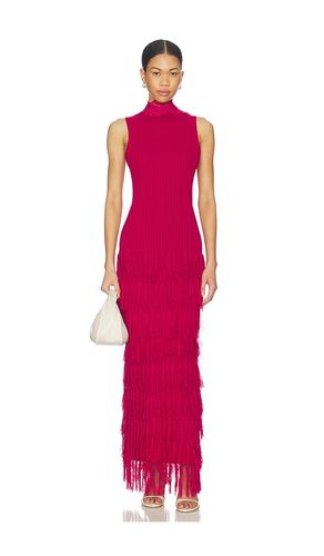 KLEID PHOEBE FRINGE in . Größe L. Also in M, XS - Yellow The Label - Modalova