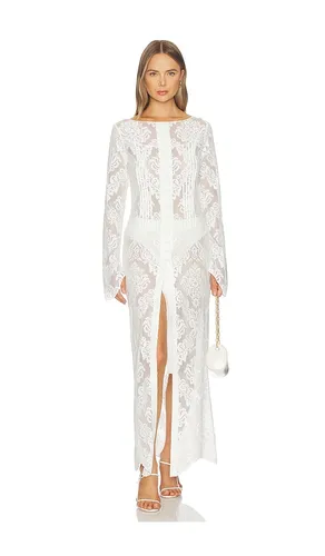 X REVOLVE Demi Duster Dress in . Size M. Also in XL - Yellow The Label - Modalova