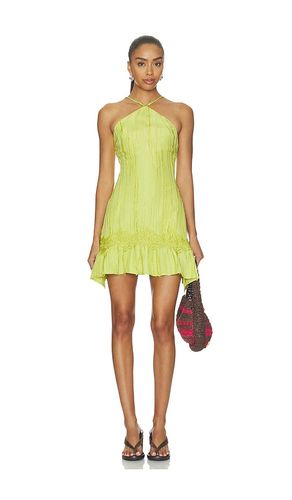 KLEID BANYAN TEXTURED MINI in . GrÃ¶Ãe M. Also in L, XL - Yellow The Label - Modalova