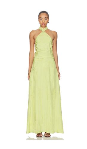 KLEID PALMETTO TEXTURED in . Größe S. Also in M, XL - Yellow The Label - Modalova