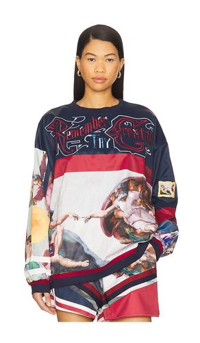 Creation Of Man Sweatshirt in Navy. - size L (also in M, S) - YLLW THE LABEL - Modalova