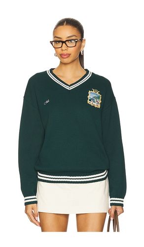 Seascape Cashmere Pullover Sweater in Dark Green. - size M (also in S, XL) - YLLW THE LABEL - Modalova