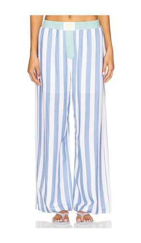 Nic Boxer Pant in Blue. - size L (also in M, S, XS) - YLLW THE LABEL - Modalova