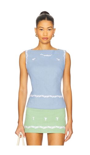 Marie Tank Top in Baby Blue. - size L (also in M, S, XS) - YLLW THE LABEL - Modalova