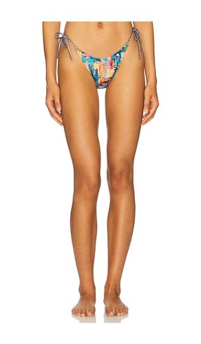 Abbie Bikini Bottom in Black,Blue. - size L (also in M, S) - Yellow The Label - Modalova