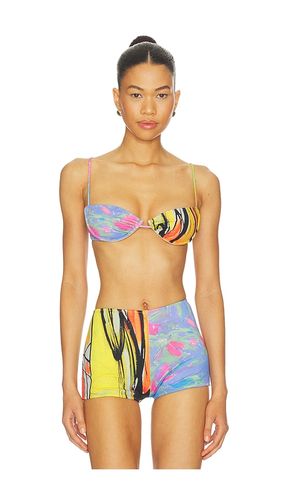 Lane Bikini Top in Yellow,Purple. - size S (also in XS, M, L) - Yellow The Label - Modalova