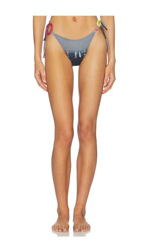 X REVOLVE Vivi Charm Bikini Bottom in Slate. - size L (also in M, S, XS) - Yellow The Label - Modalova