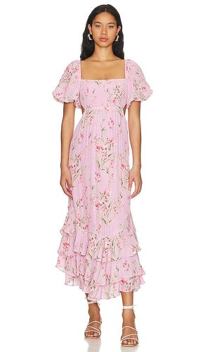 Dorinda Midi Dress in Pink. - size L (also in M, S, XS) - Yumi Kim - Modalova