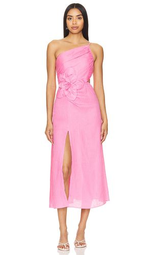 Vestido midi romy en color talla L en - Pink. Talla L (también en M, XS) - Yumi Kim - Modalova