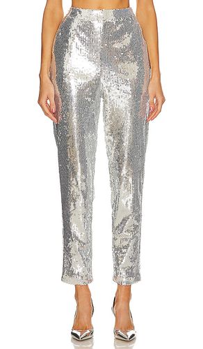 Sochi Pant in Metallic Silver. - size M (also in S, XS) - Yumi Kim - Modalova