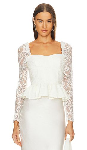 Fifi Bustier Blouse in Ivory. - size M (also in S, XL) - Yumi Kim - Modalova