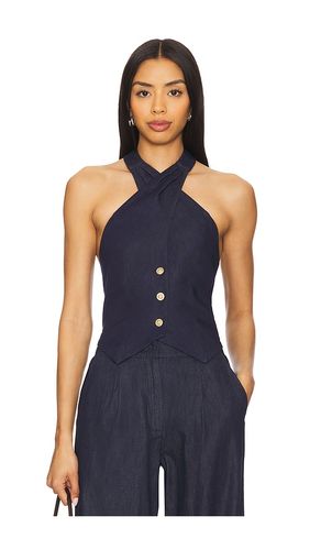 Aida Top in Navy. - size L (also in M, S, XL, XS) - Yumi Kim - Modalova