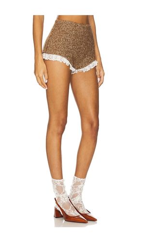 Lace Trimmed Herringbone Short in . Size S. Also in M, L - Yuhan Wang - Modalova