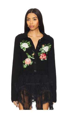 Rose Intarsia Cardigan in . - size L (also in M, S, XL) - Yuhan Wang - Modalova